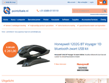 Tablet Screenshot of pointofsale.nl